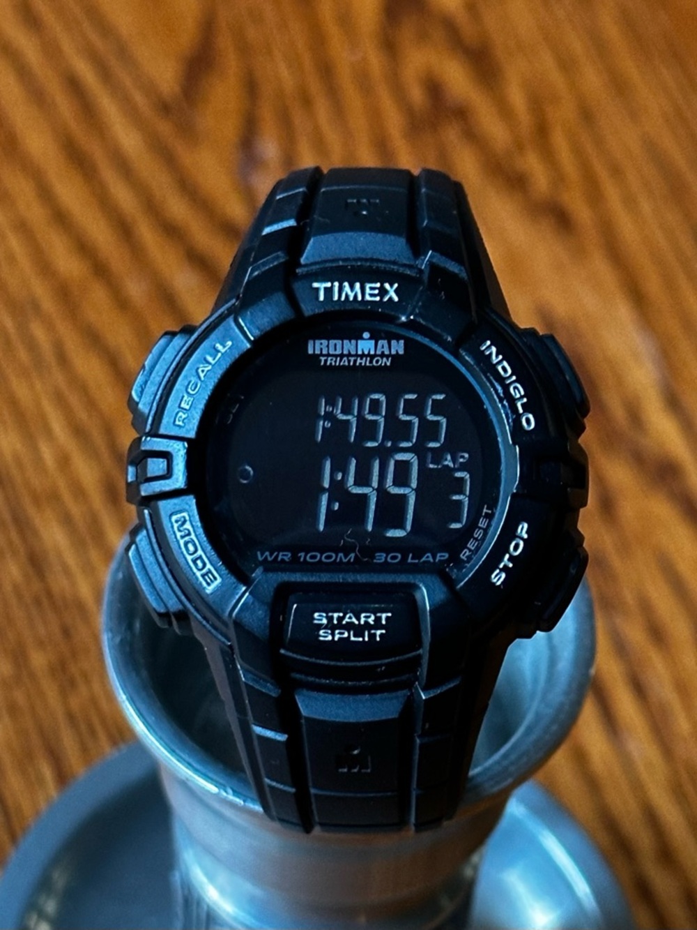 Timex Black Ironman Triathlon Rugged Sport Digital Watch
